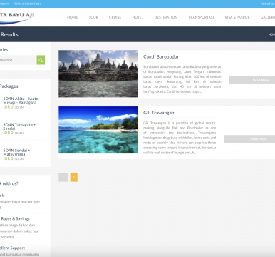 Web Travel - Bayu Aji Tour
