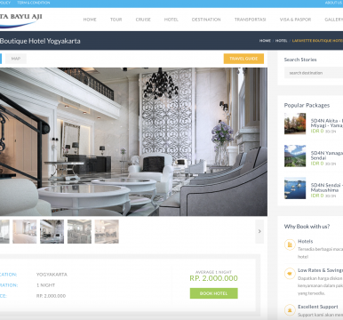 Web Travel - Bayu Aji Tour