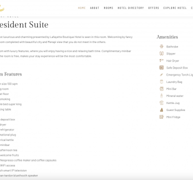 Web Hotel - Lafayette Hotel